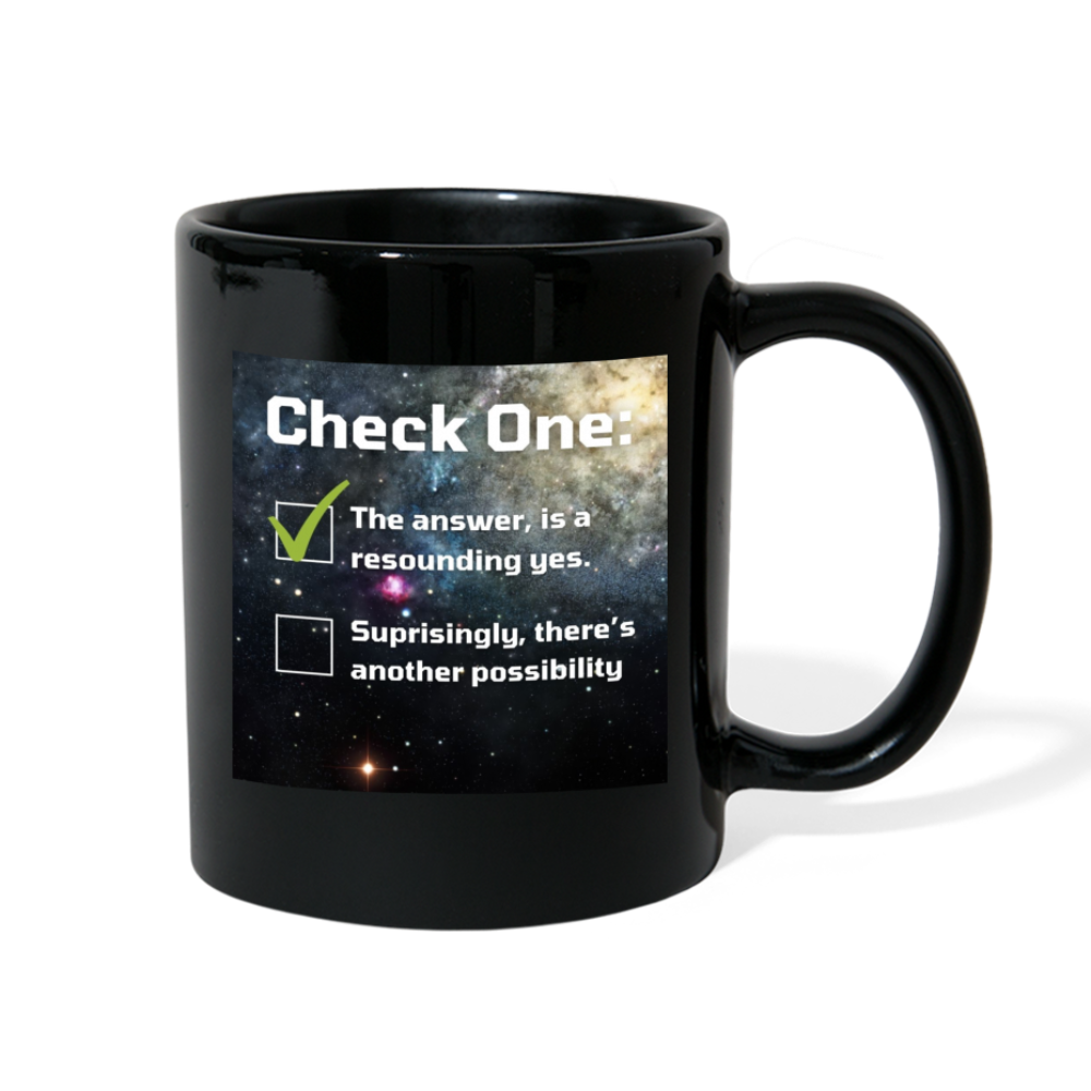 Ancient Aliens & Chill Mug - black