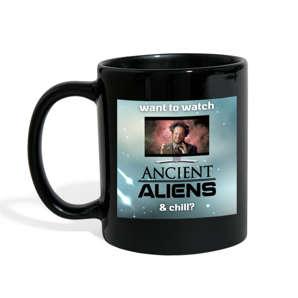 Ancient Aliens & Chill Mug - black