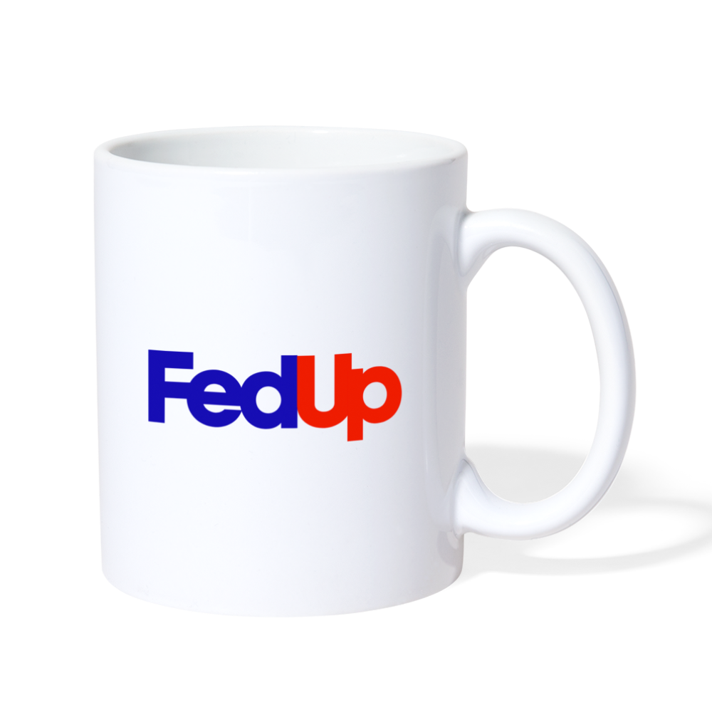 FedUp Mug - white