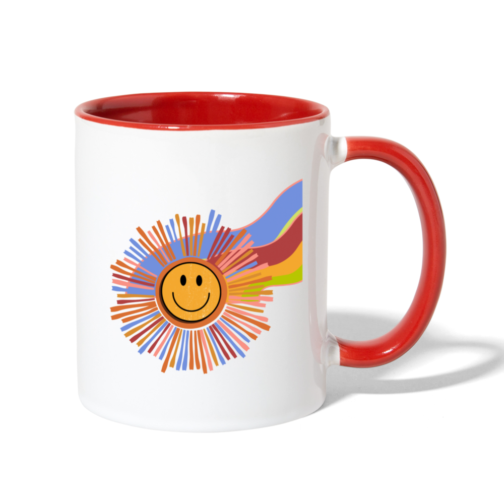 Be Fabulous Mug - white/red