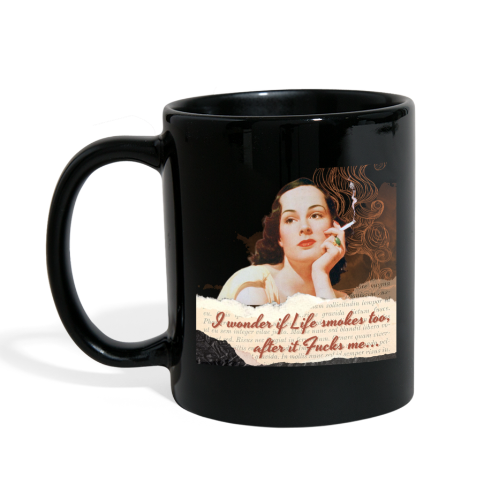 Life Fucked Mug - black