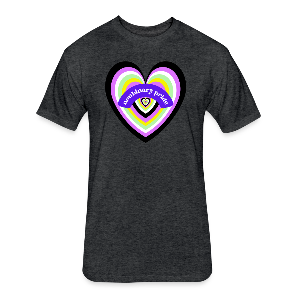 Nonbinary Pride T-Shirt - heather black