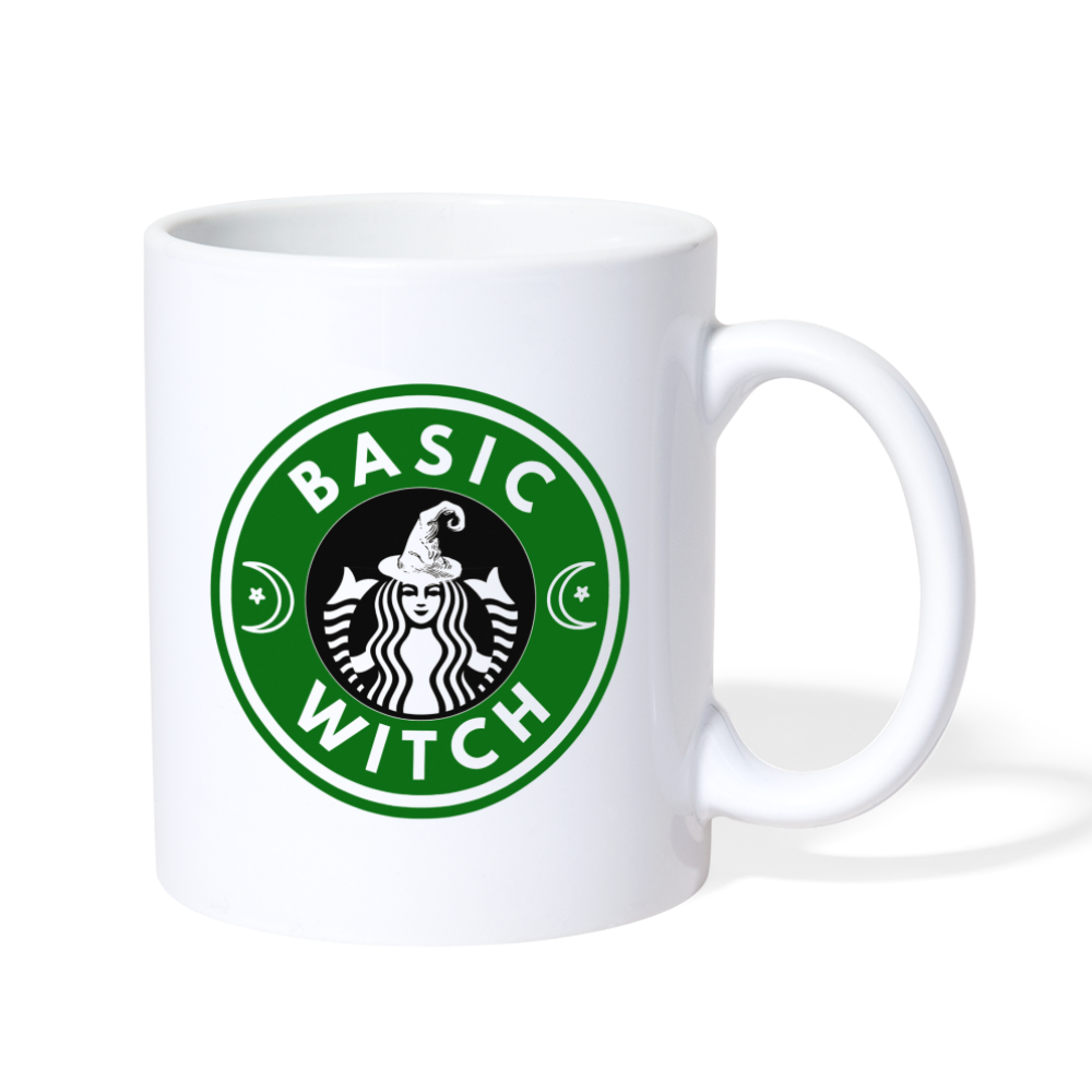 Basic Witch Mug - white