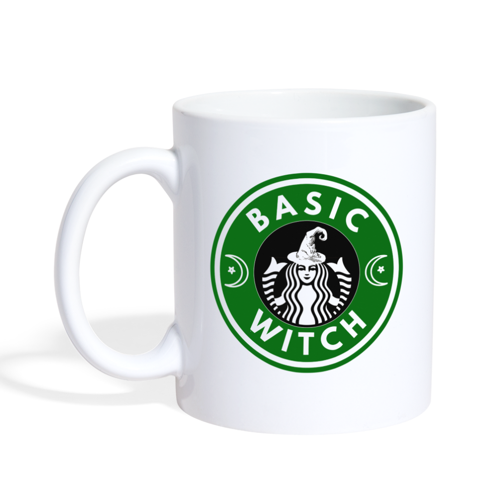 Basic Witch Mug - white