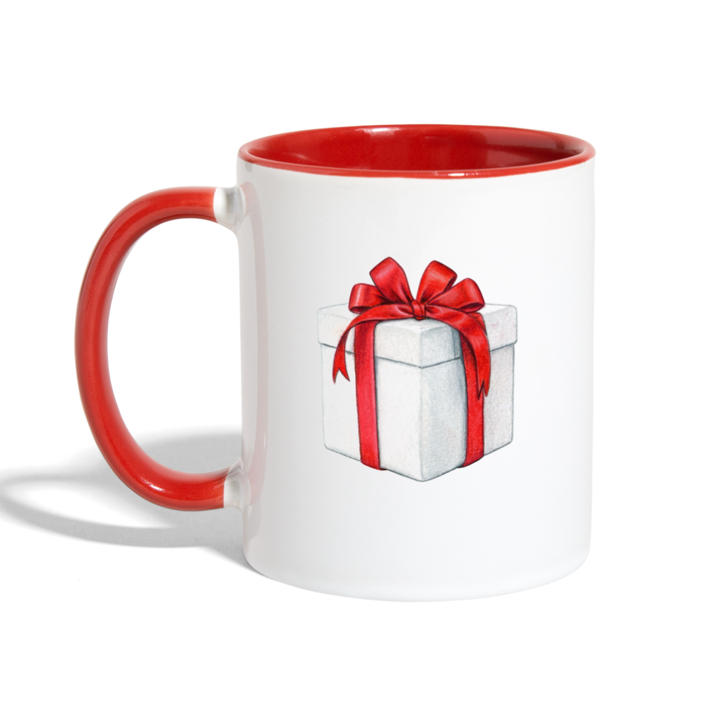 I'm a Gift Mug - white/red