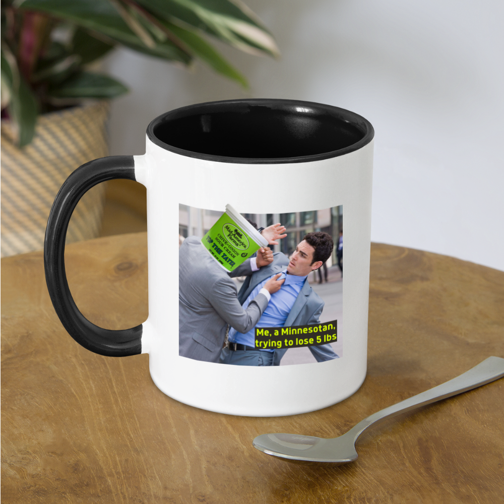 Top the Tater Mug - white/black