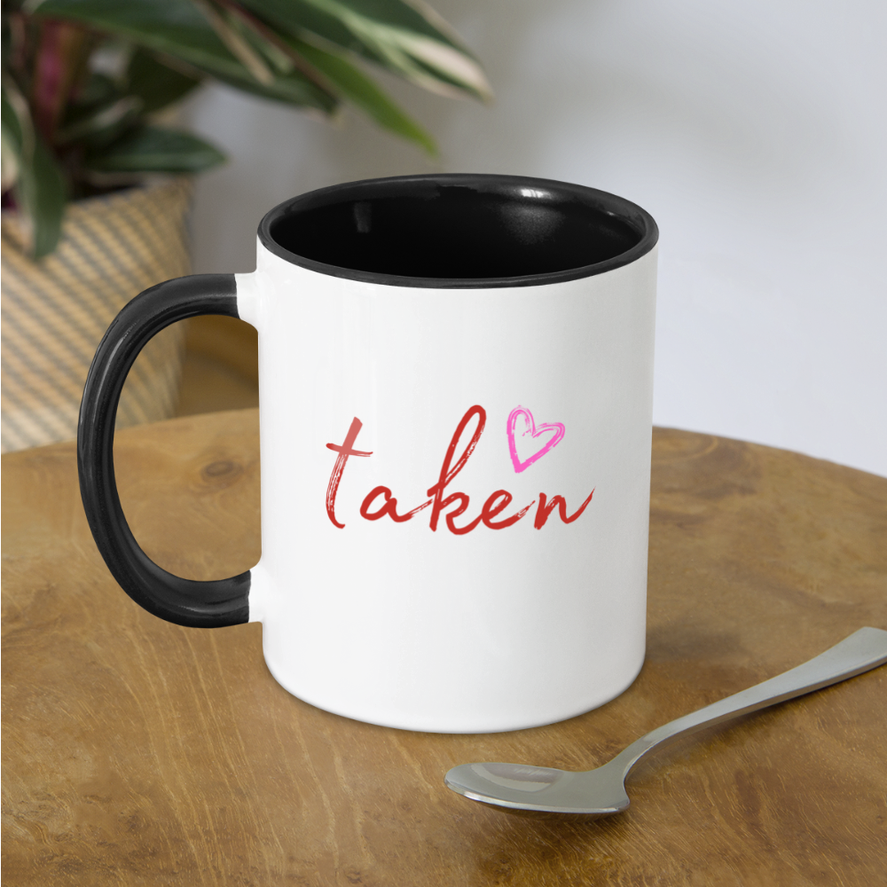 Taken Mug - white/black