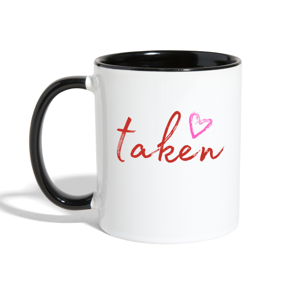 Taken Mug - white/black