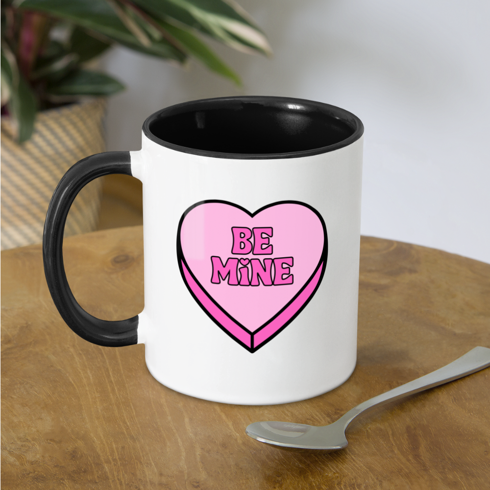 Be Mine Mug - white/black