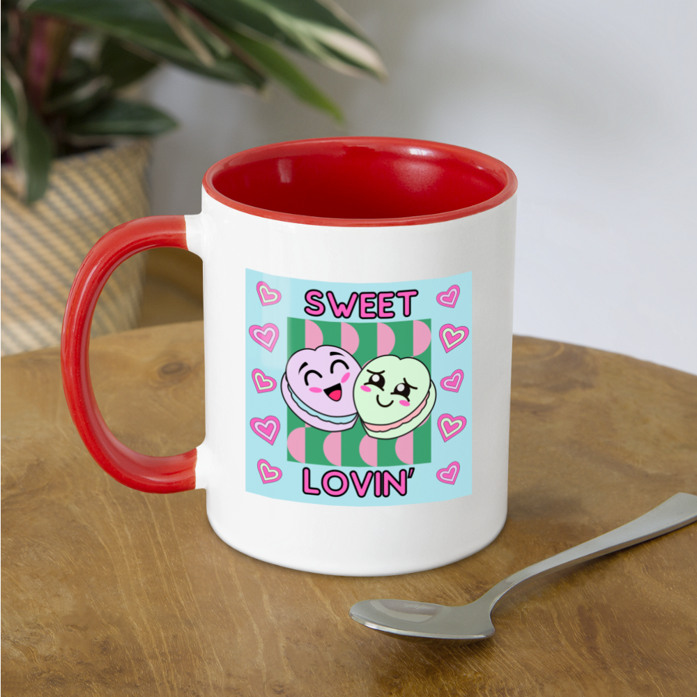 Sweet Lovin' Mug - white/red