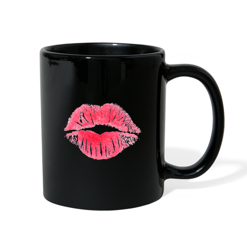 Lipstick Lesbian Mug (Blk/R) - black