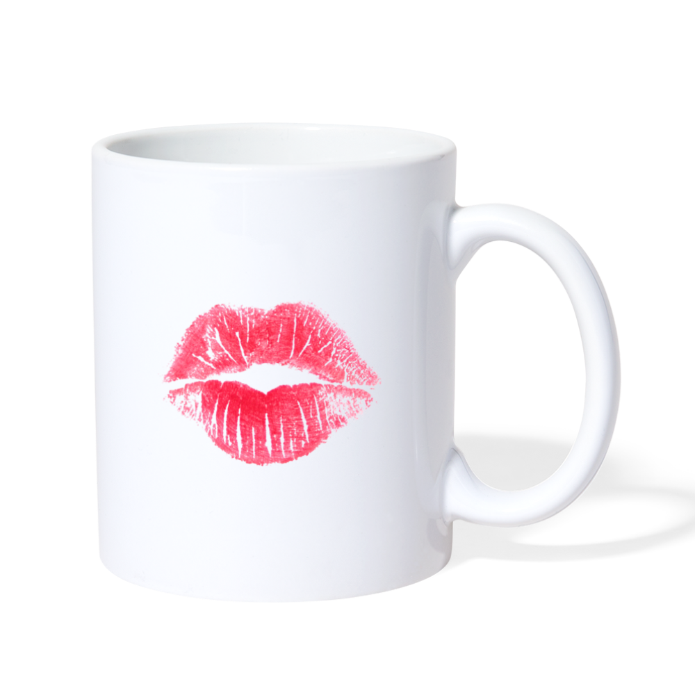 Lipstick Lesbian Mug (White) - white