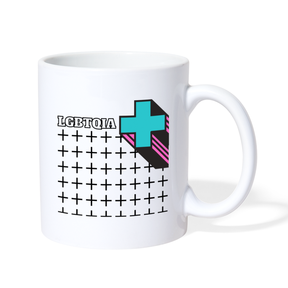 LGBTQIA+++ Mug - white