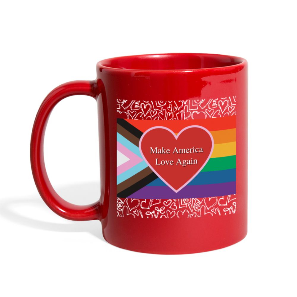 Make America Love Again Mug - red