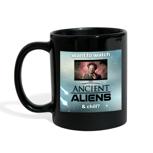 Ancient Aliens & Chill Mug - black