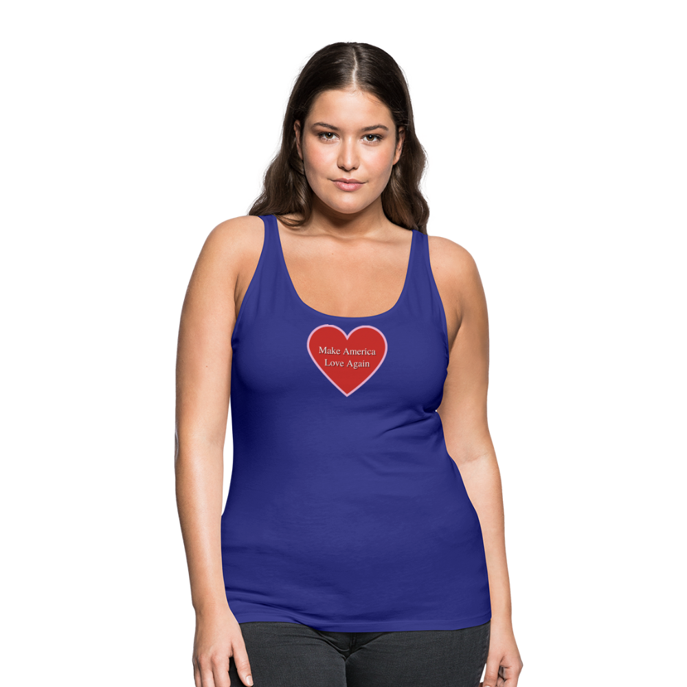 Make America Love Again Tank Top - royal blue
