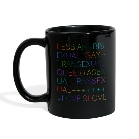 LoveisLove Mug - black