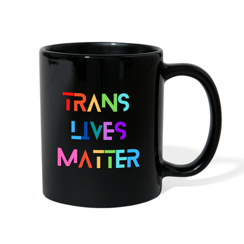 Tans/Our Lives Matter Mug - black