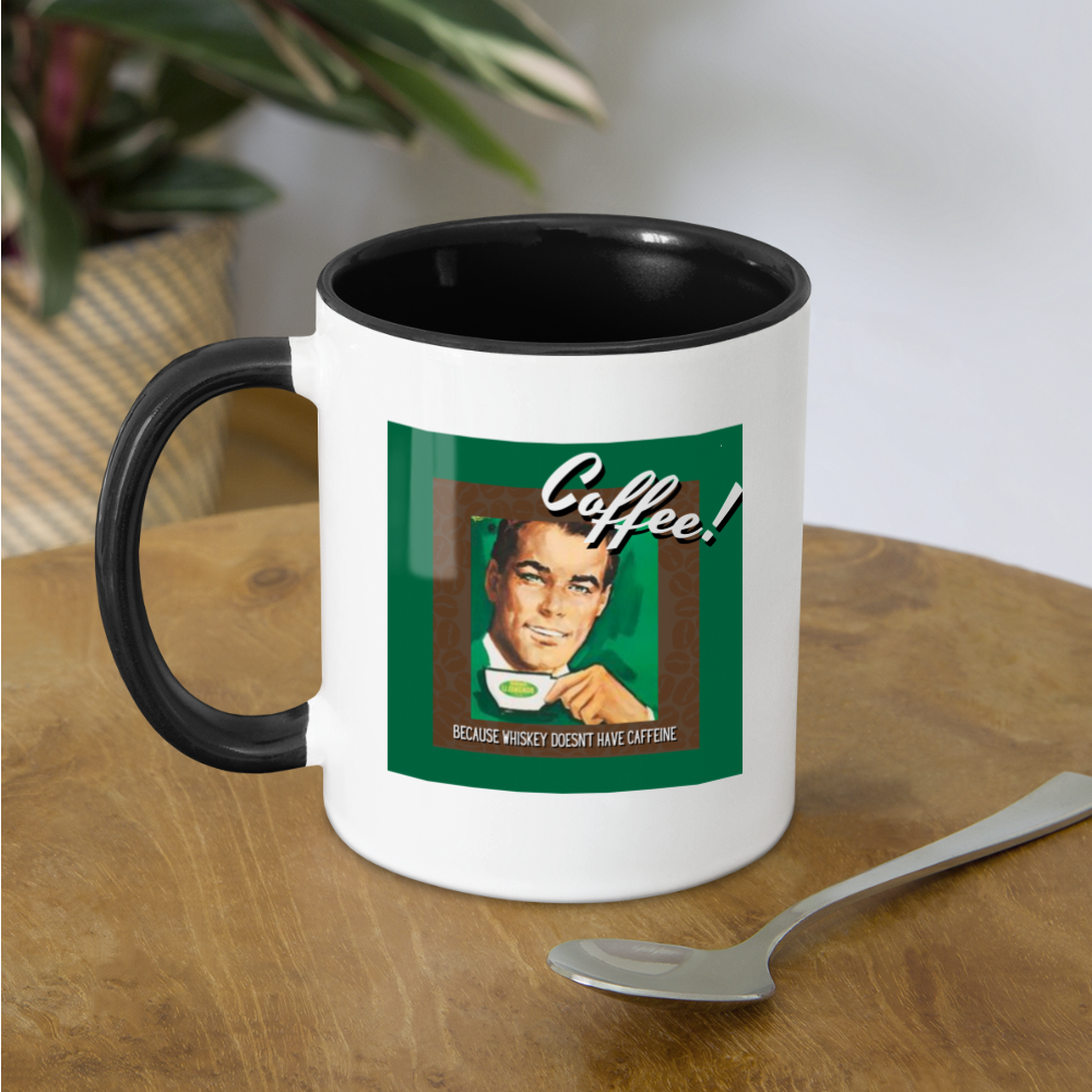 Coffee! not Whiskey Mug - white/black