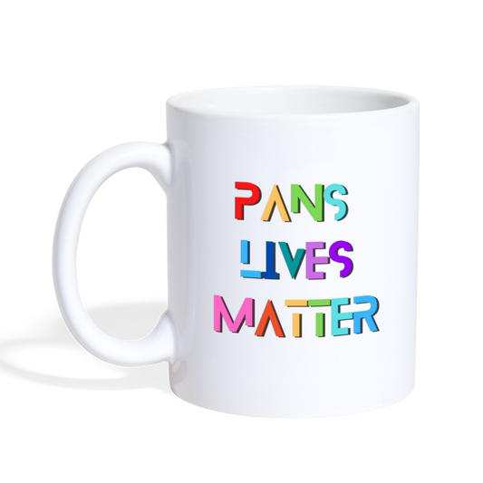 Pans/Our Lives Matter Mug - white