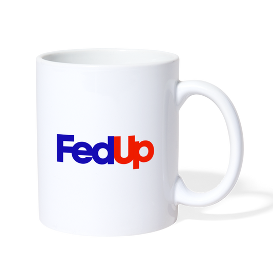 FedUp Mug - white