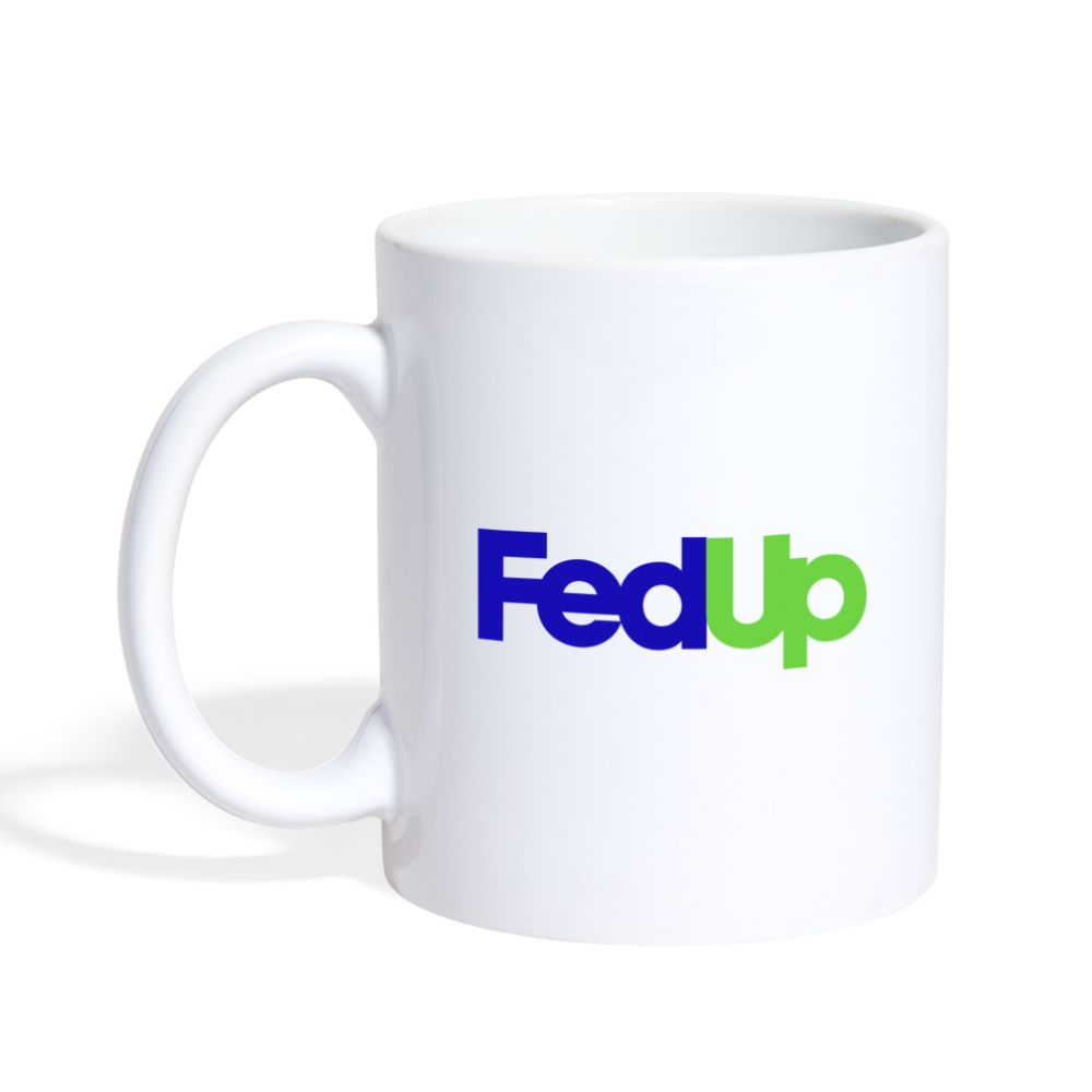 FedUp Mug - white