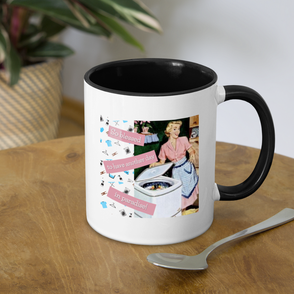 Welcome to Paradise! Mug - white/black