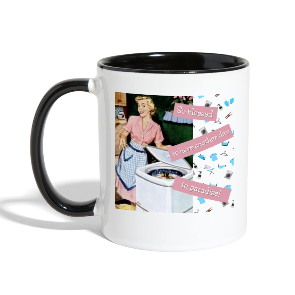 Welcome to Paradise! Mug - white/black
