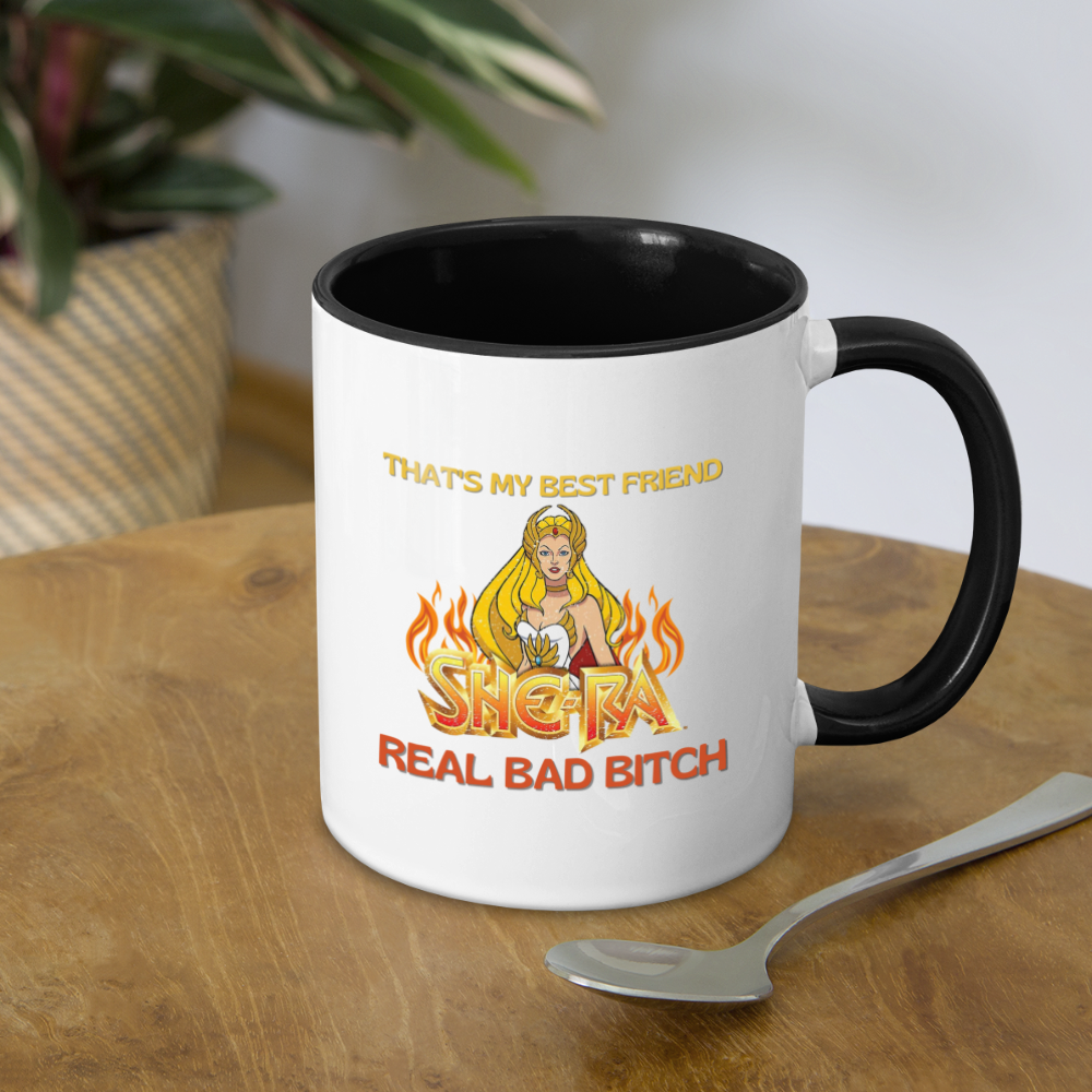 My BF She-Ra Mug - white/black