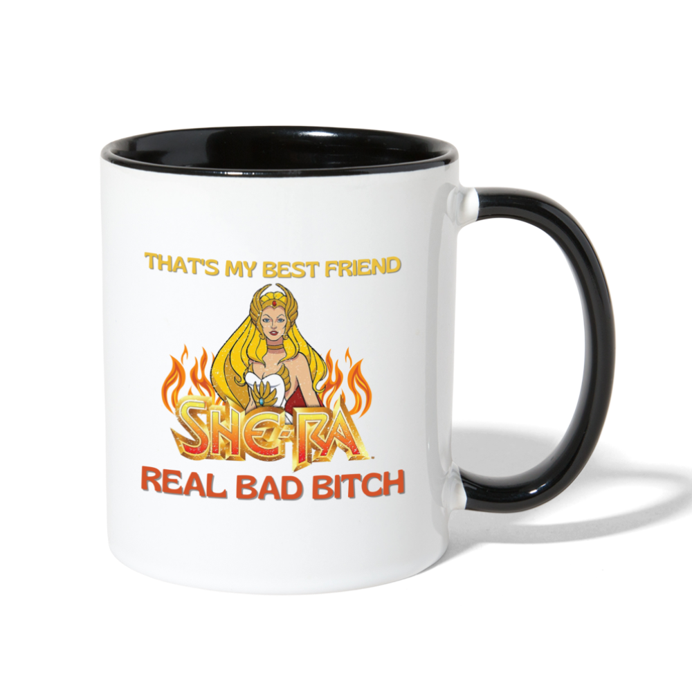 My BF She-Ra Mug - white/black