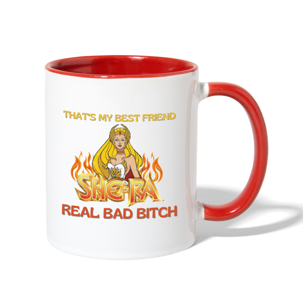 My BF She-Ra Mug - white/red
