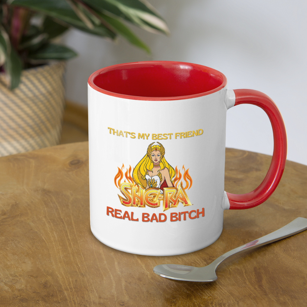 My BF She-Ra Mug - white/red
