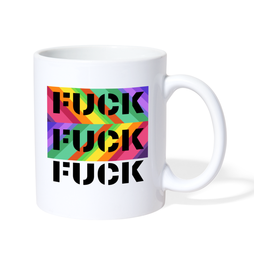 FuckFuckFuck Mug - white