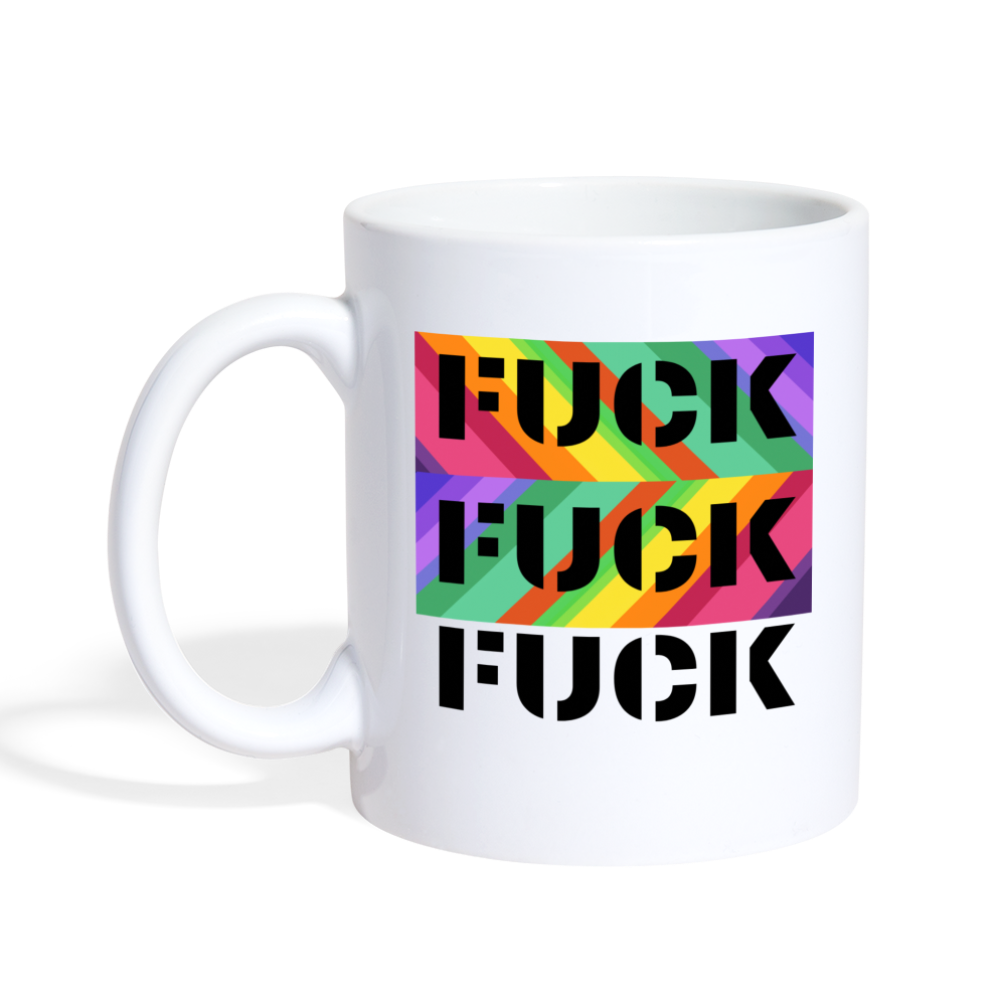 FuckFuckFuck Mug - white