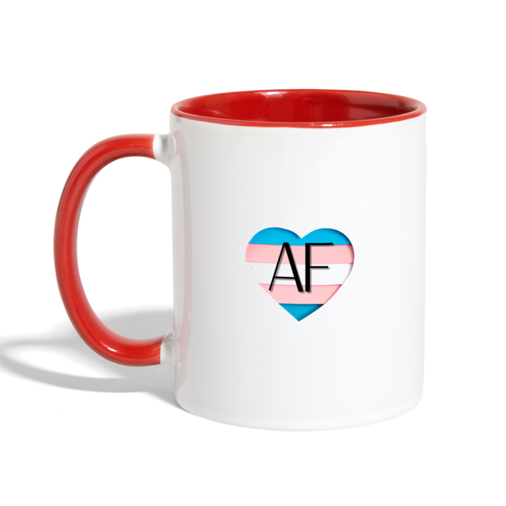 Trans AF Mug - white/red