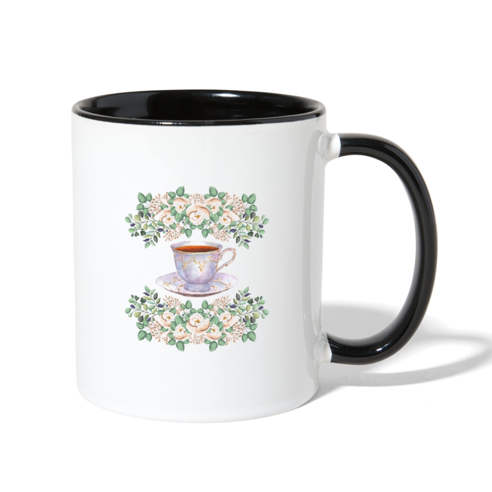 Coffee Helps Mug - white/black