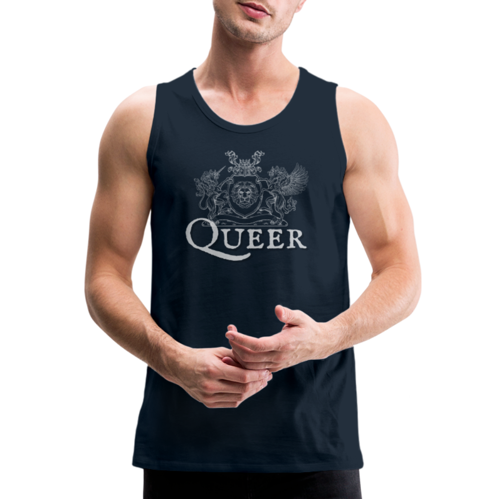Queer Tank - deep navy