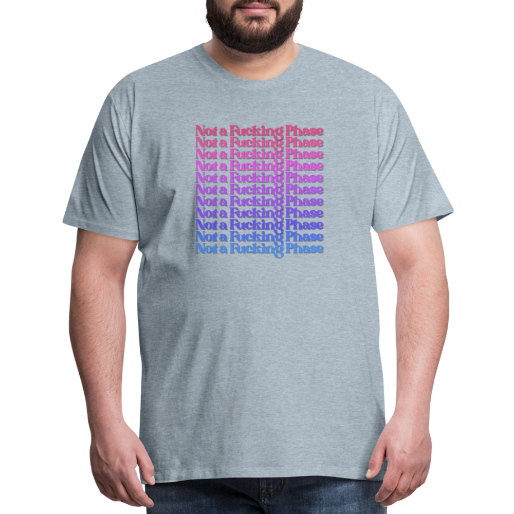 Not a F-ing Phase T-Shirt - heather ice blue