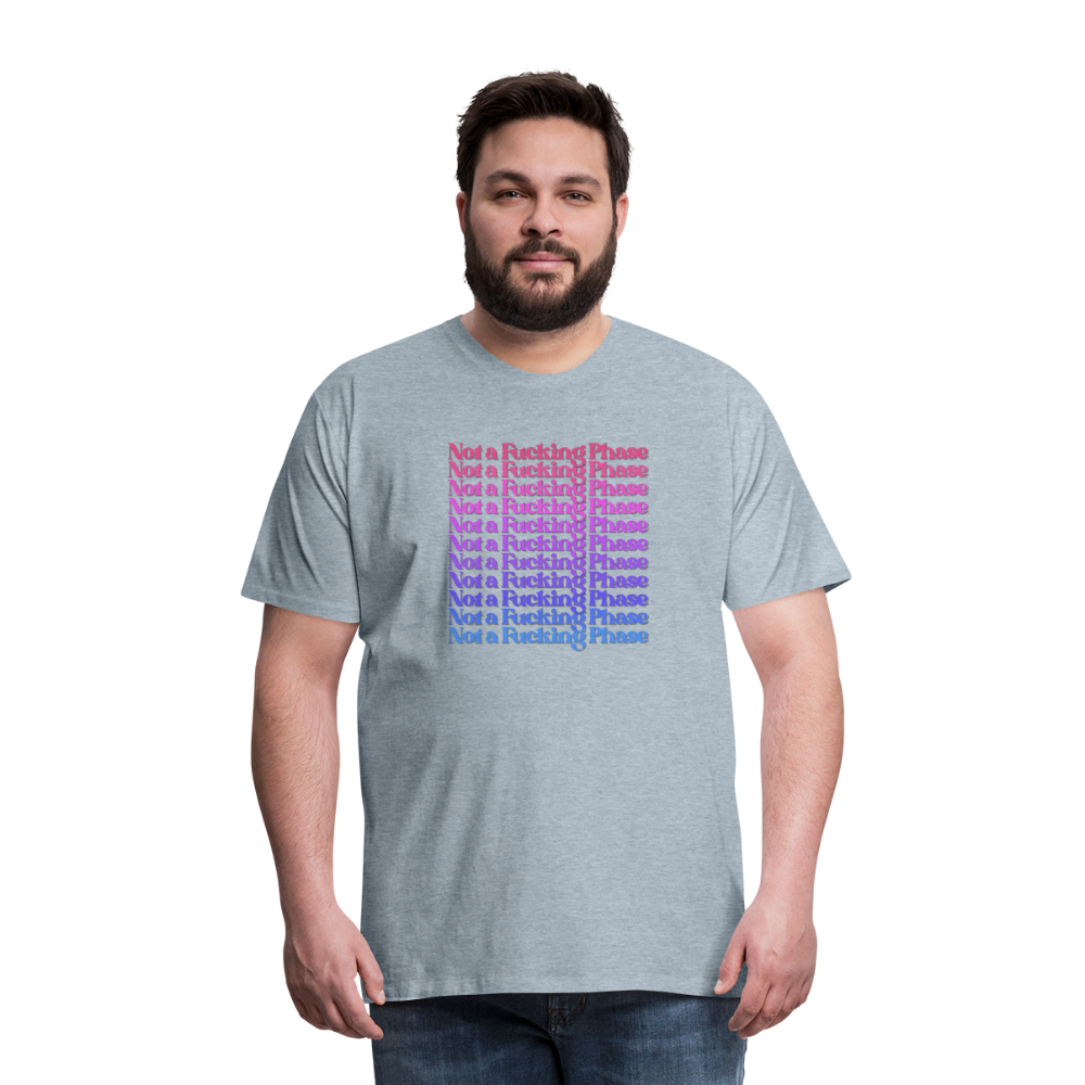 Not a F-ing Phase T-Shirt - heather ice blue