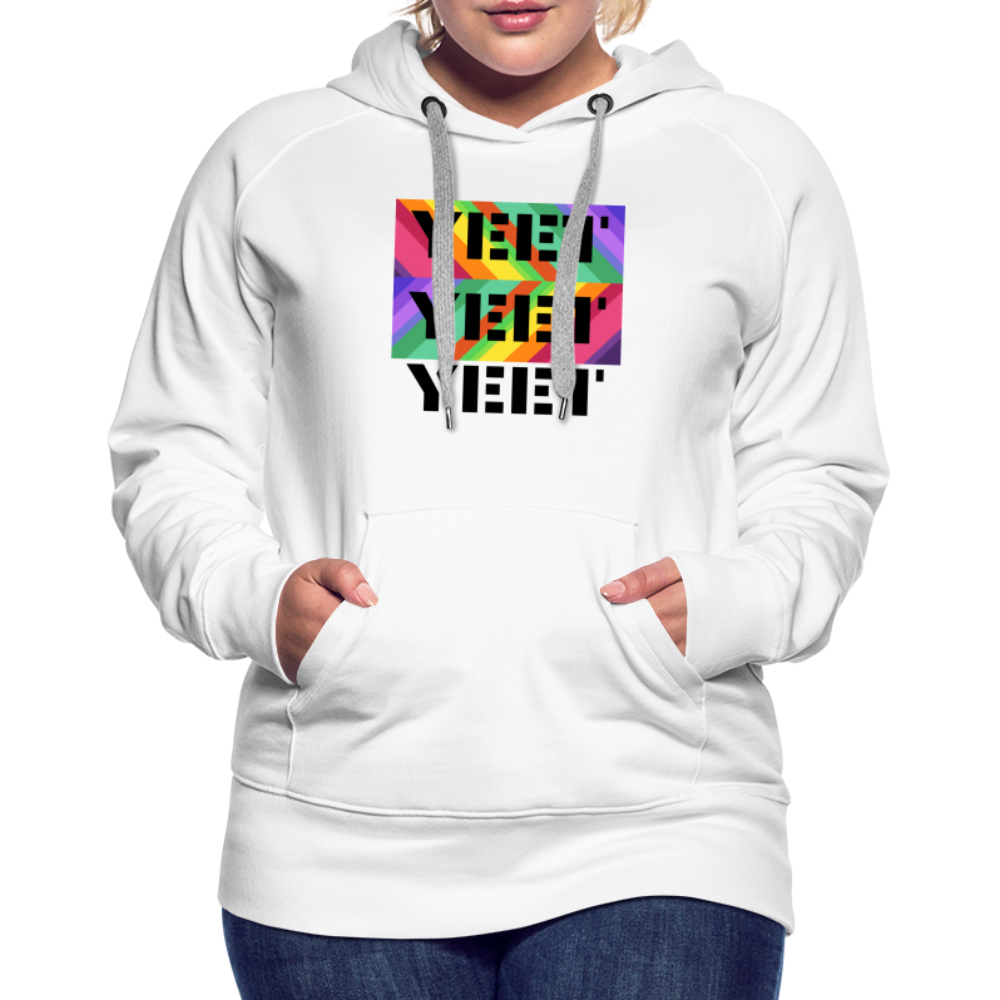 YeetYeetYeet Hoodie - white