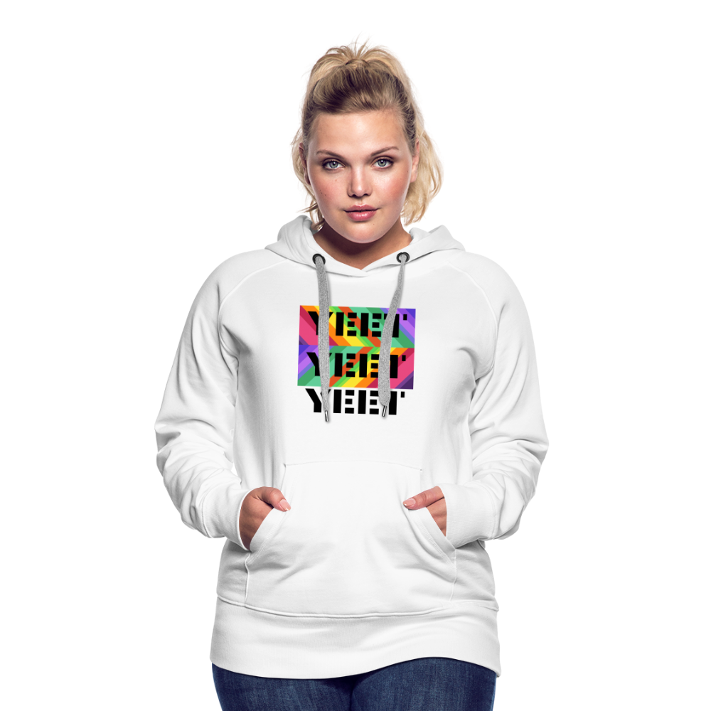 YeetYeetYeet Hoodie - white