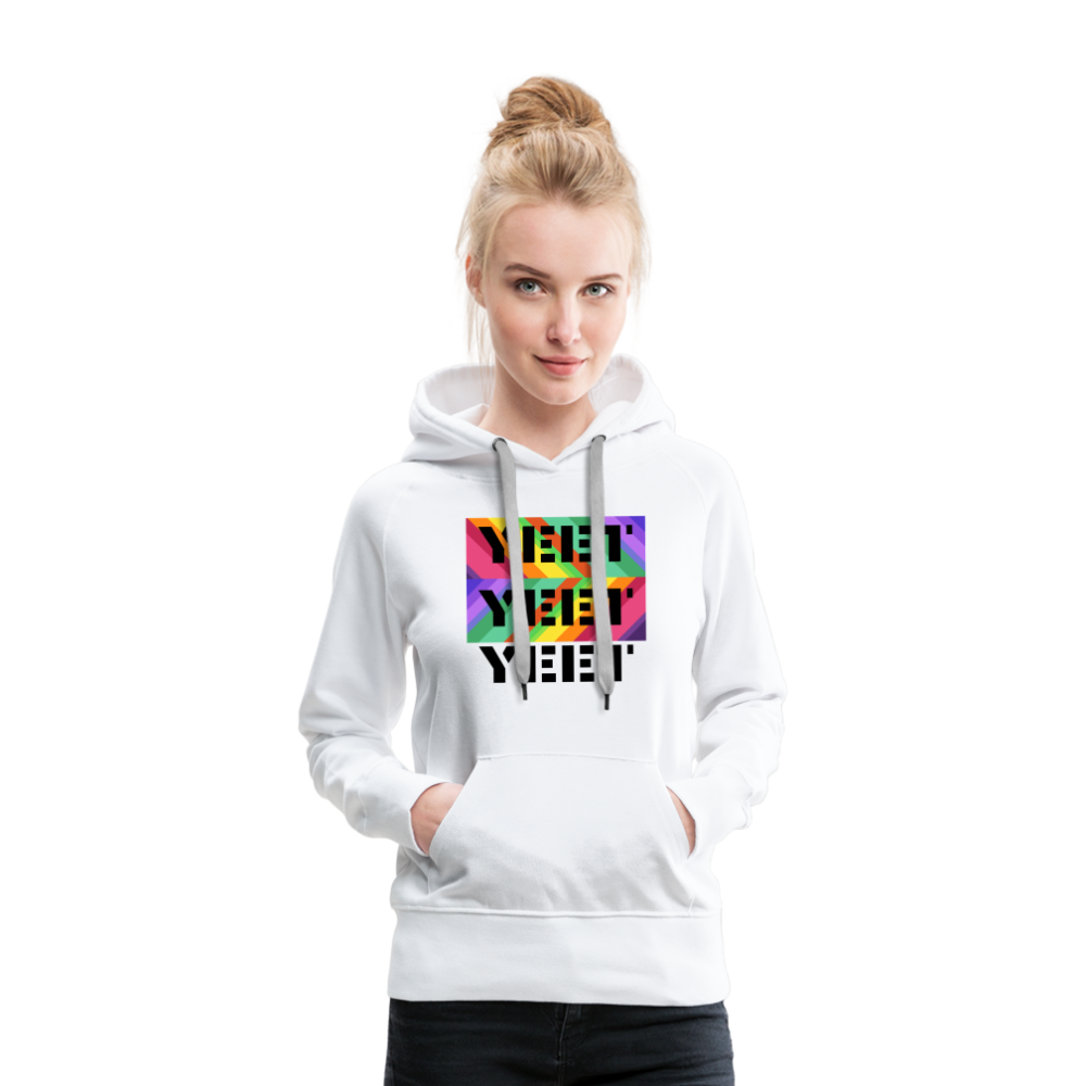 YeetYeetYeet Hoodie - white