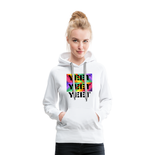 YeetYeetYeet Hoodie - white