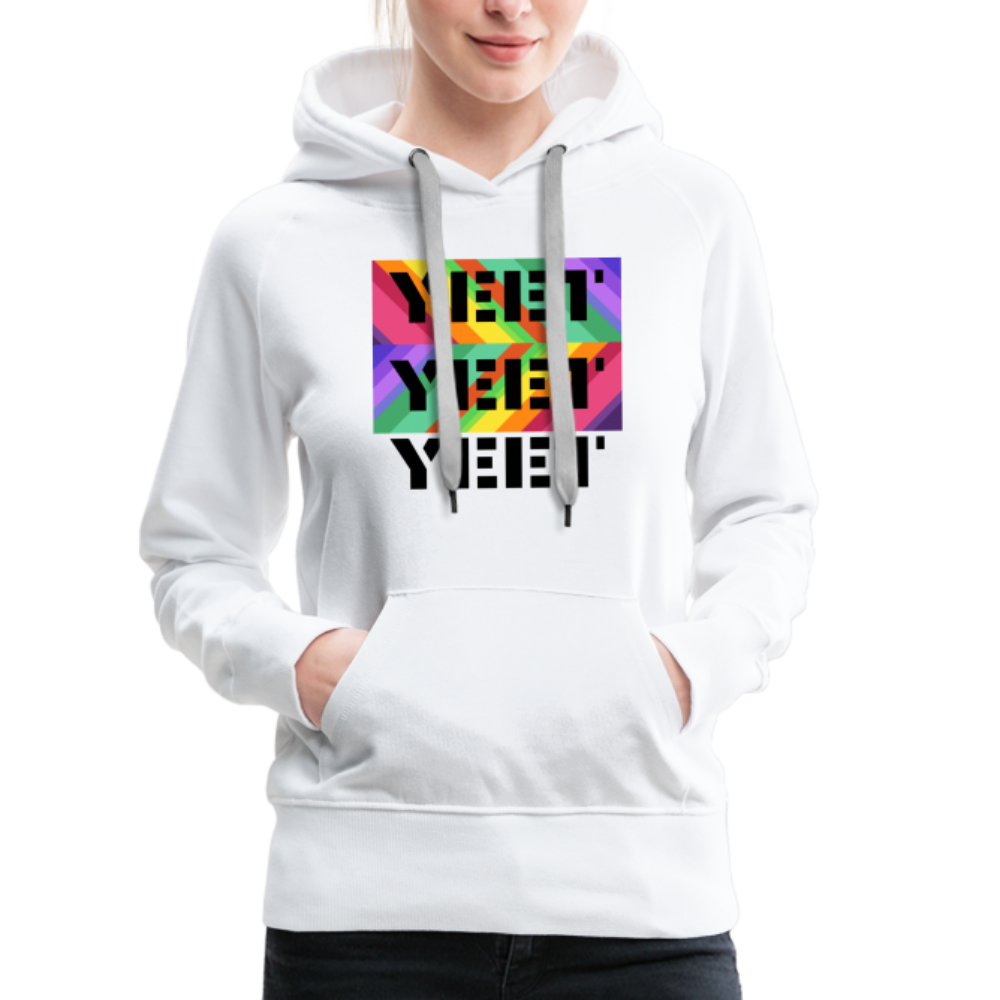 YeetYeetYeet Hoodie - white
