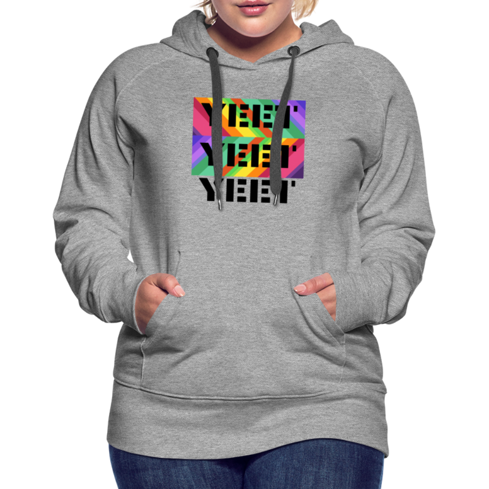 YeetYeetYeet Hoodie - heather grey