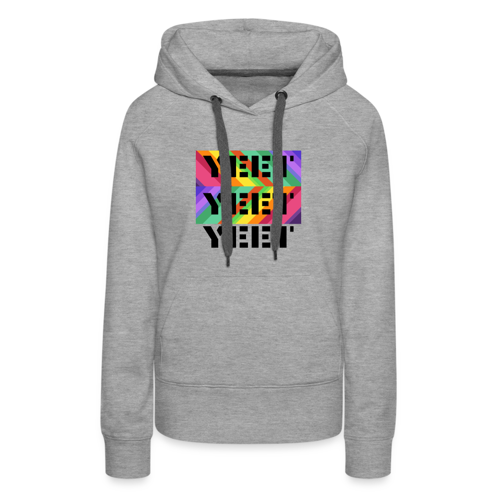 YeetYeetYeet Hoodie - heather grey