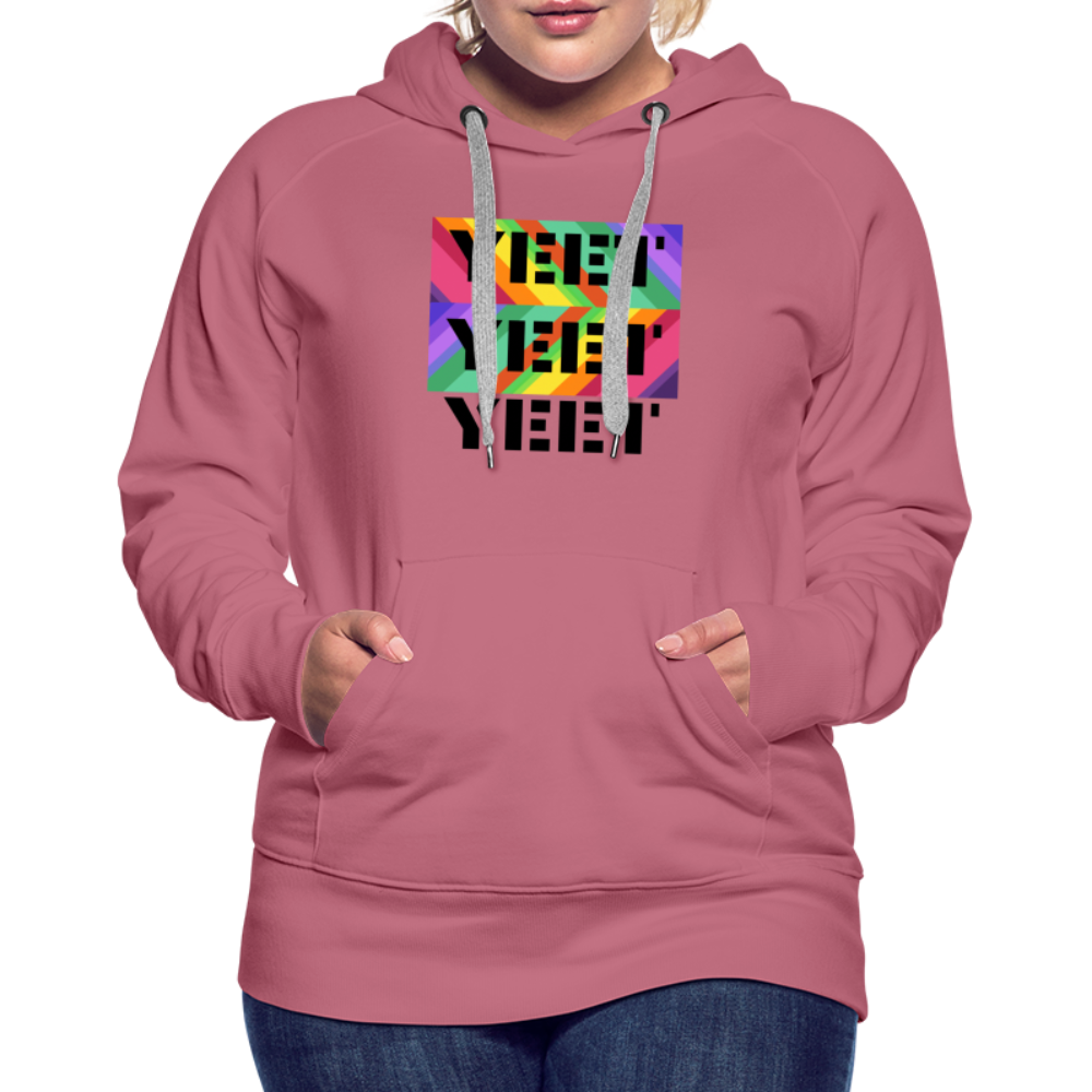 YeetYeetYeet Hoodie - mauve