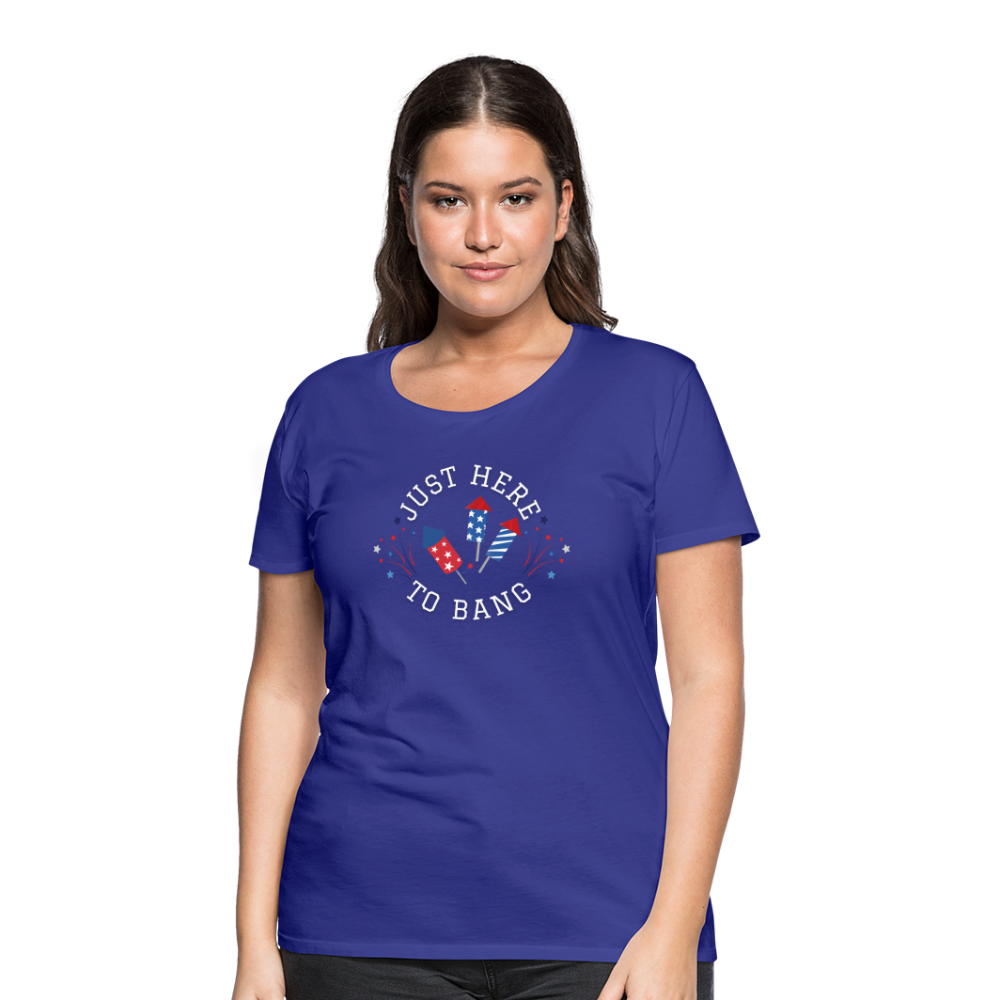 Here to BangT-Shirt - royal blue