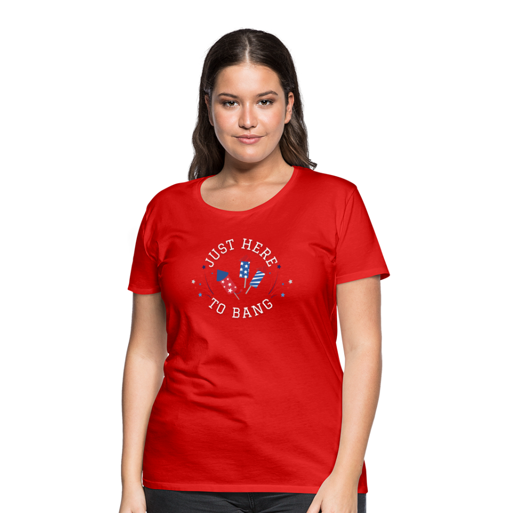 Here to BangT-Shirt - red