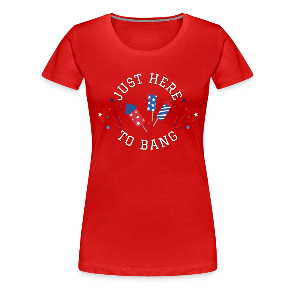 Here to BangT-Shirt - red